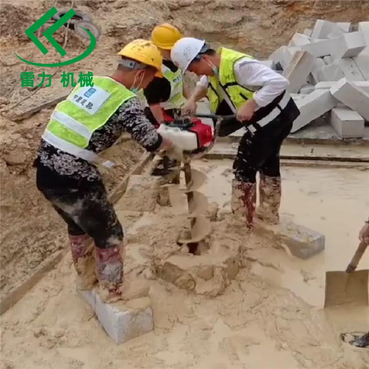 自動打樁機配多種型號鉆頭